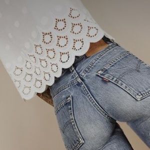 Levi’s Skinny Seam Ankle Jeans